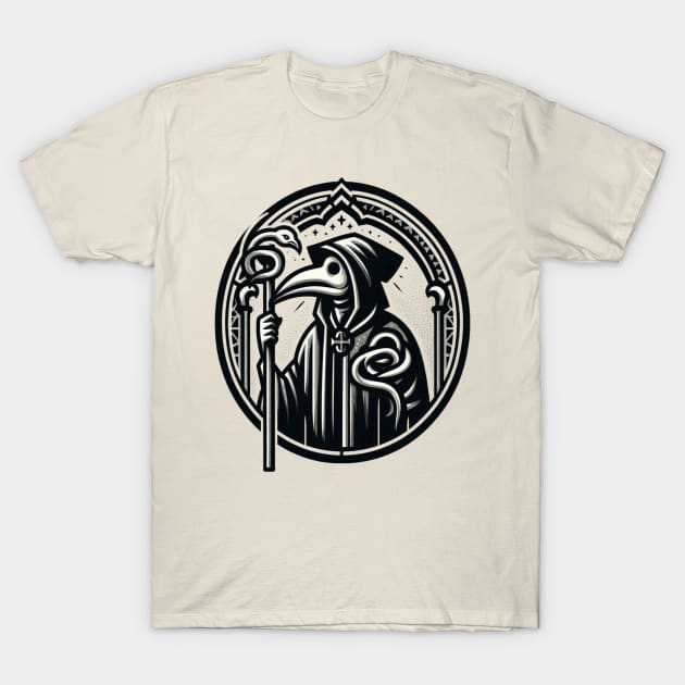 Plague Doctor T-Shirt by WolfeTEES